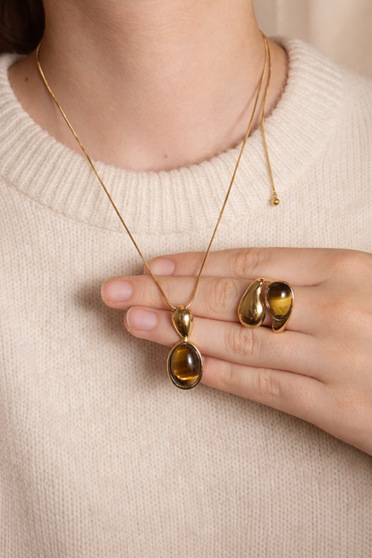 Collar de alma de tigre