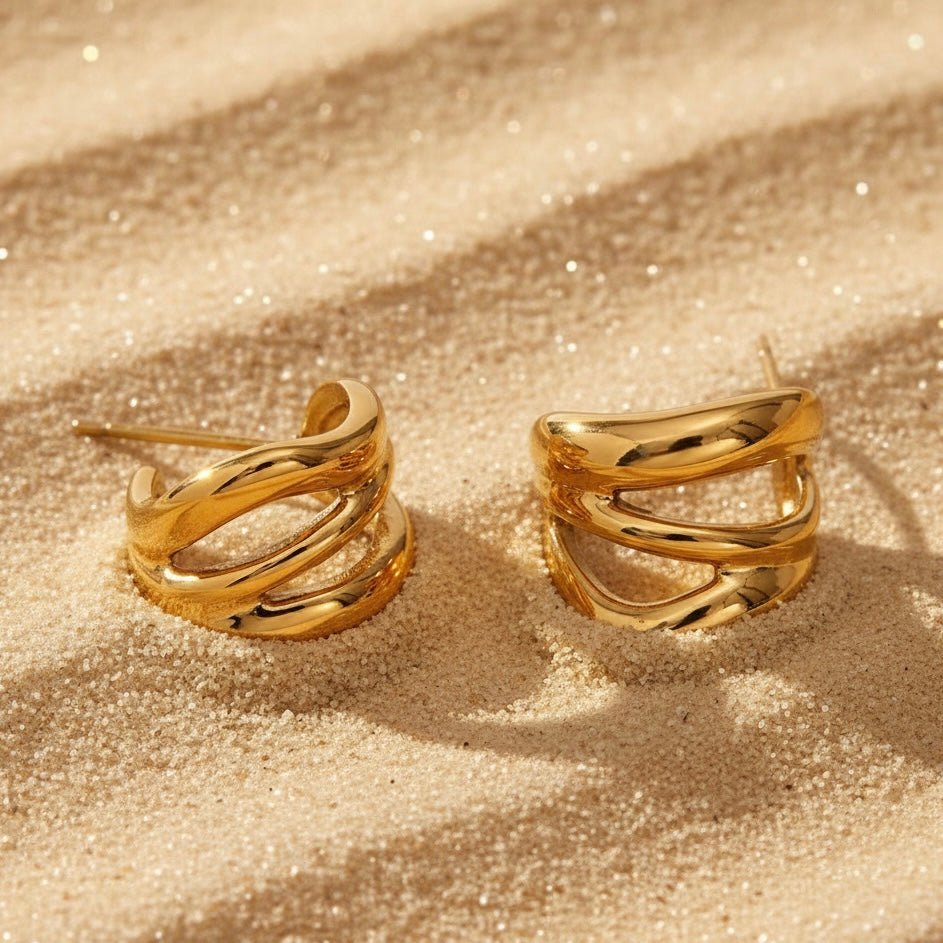 Earrings Lumen Arc - LUMHARA