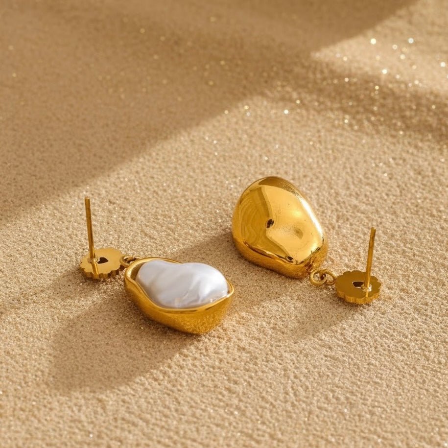 Pearl Whisper Earrings - LUMHARA