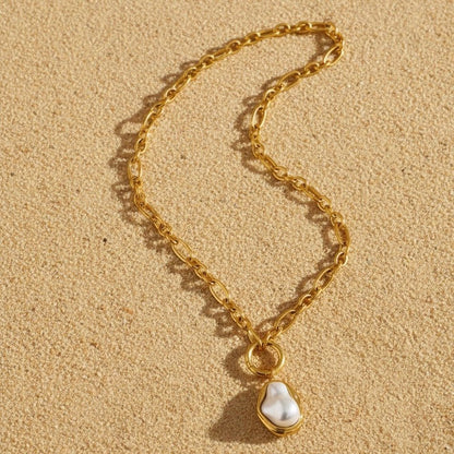 Pearl Whisper Necklace - LUMHARA