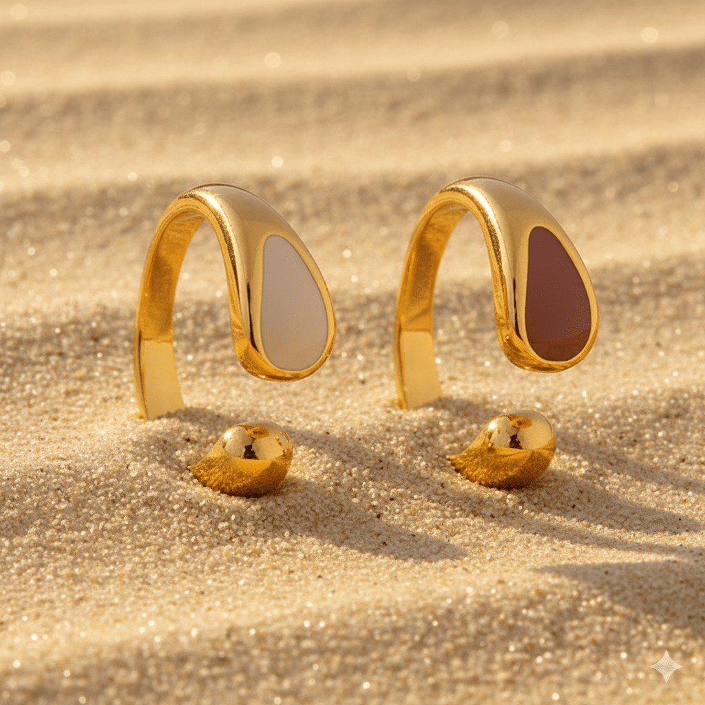 Ring Solenne - Amber - LUMHARA