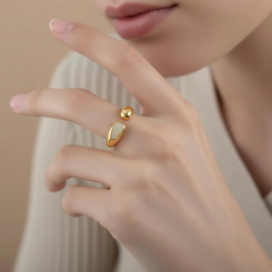 Ring Solenne - Sand - LUMHARA