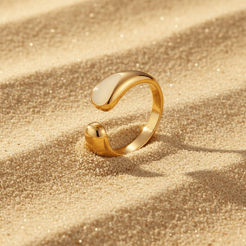 Ring Solenne - Sand - LUMHARA