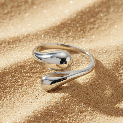 Silver Mirage Ring - LUMHARA