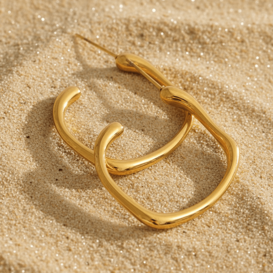 Solar Drift Earrings - LUMHARA